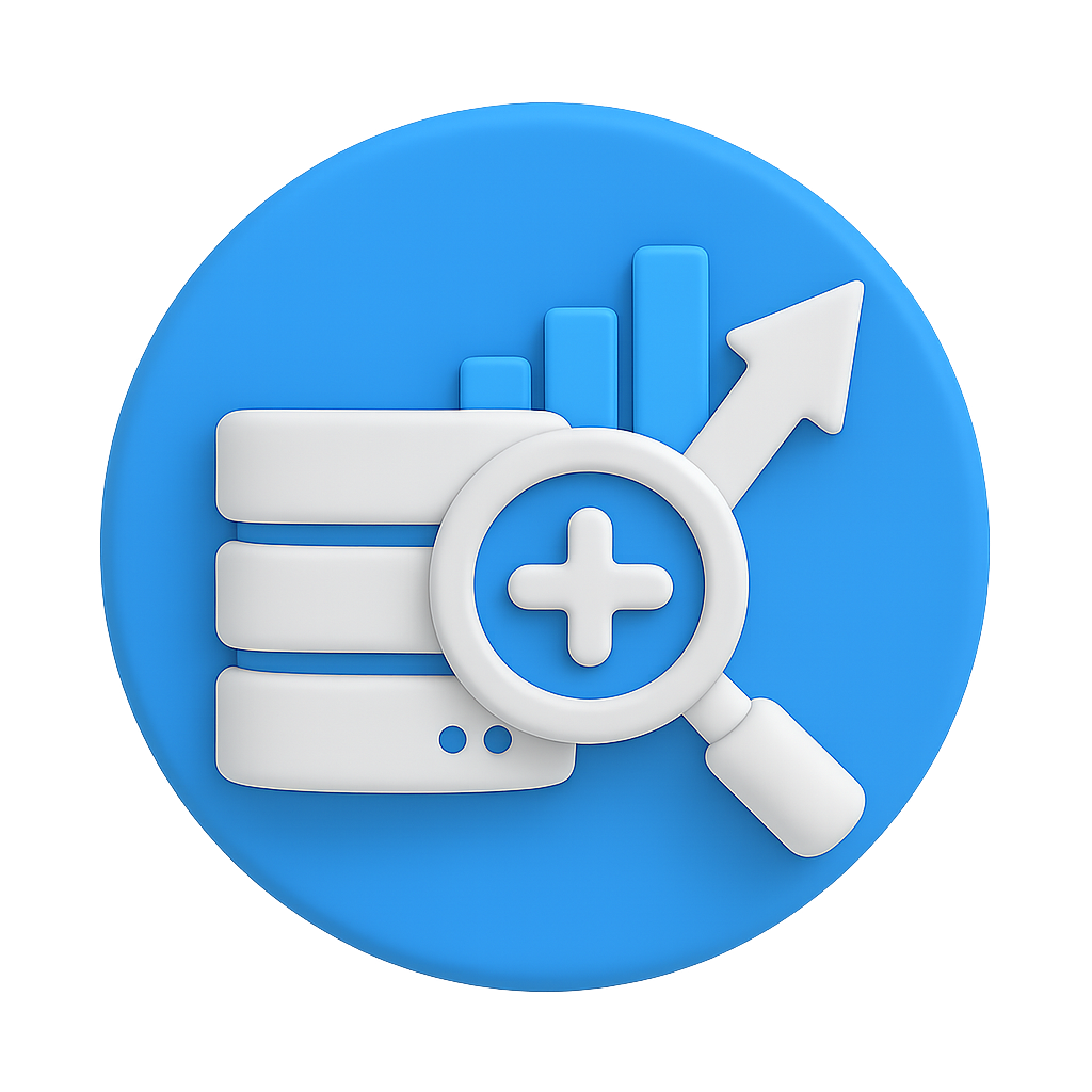 3D data enrichment icon